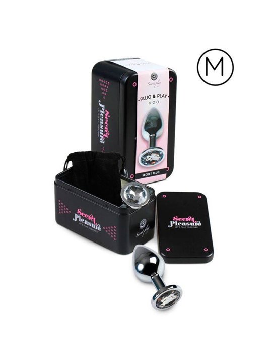 Secretplay - Plug Anal Transparent Aluminum 7CM