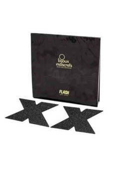 Bijoux Copricapezzoli Flash Cross Black