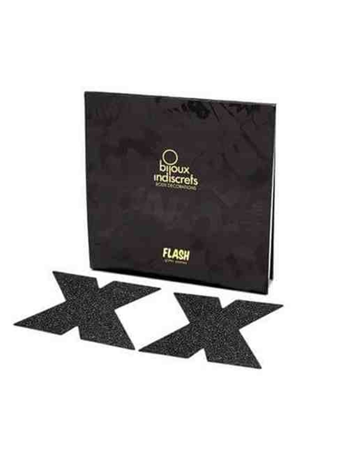 Bijoux Copricapezzoli Flash Cross Black