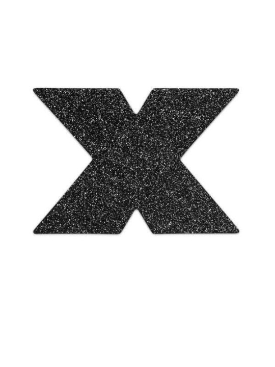 Bijoux Copricapezzoli Flash Cross Black