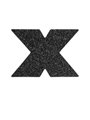 Bijoux Copricapezzoli Flash Cross Black
