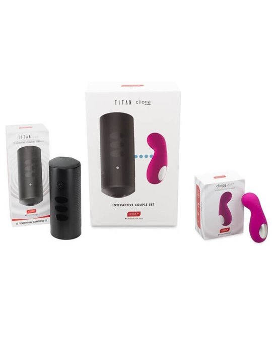 Kiiroo - Titan and Cliona Lilac Couples Set