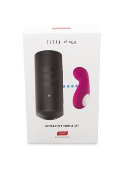 Kiiroo - Titan and Cliona Lilac Couples Set