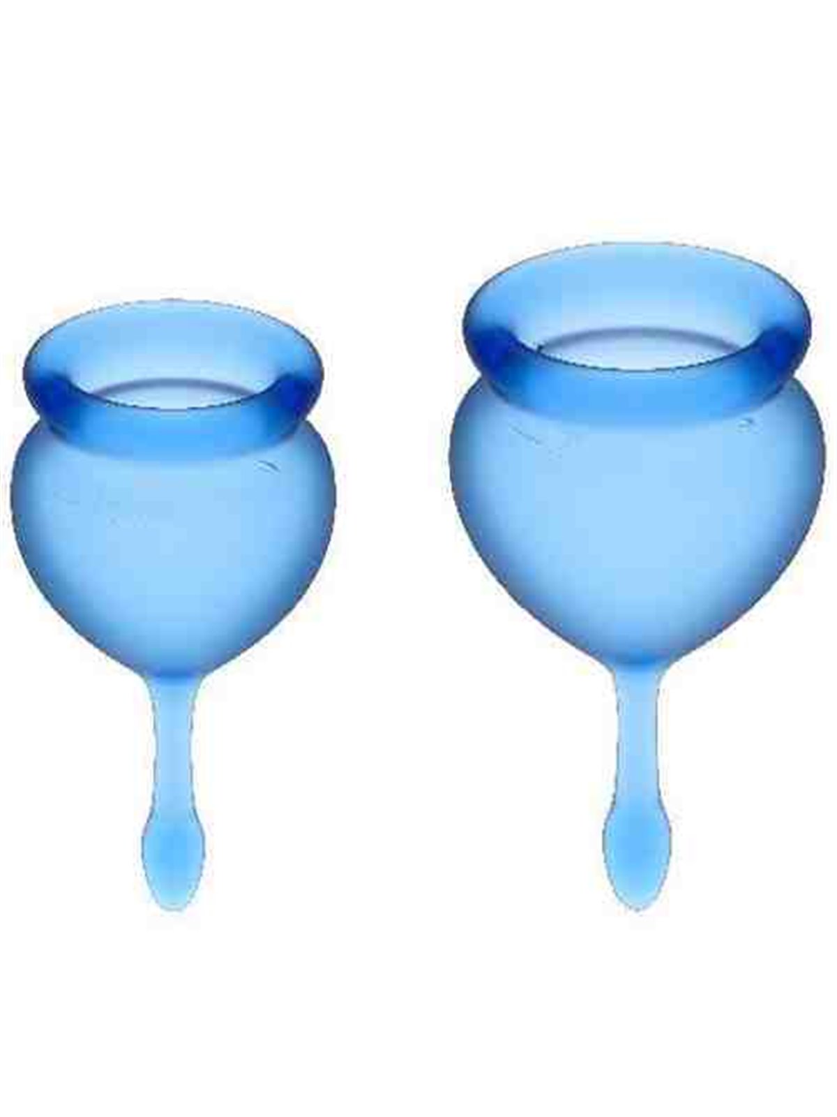 Satisfyer - Feel Good Menstrual Cup Dark Blue 15 + 20 ML