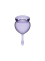 Satisfyer Feel Good Menstrual Cup Purple 15+20Ml