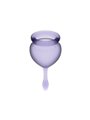Satisfyer Feel Good Menstrual Cup Purple 15+20Ml