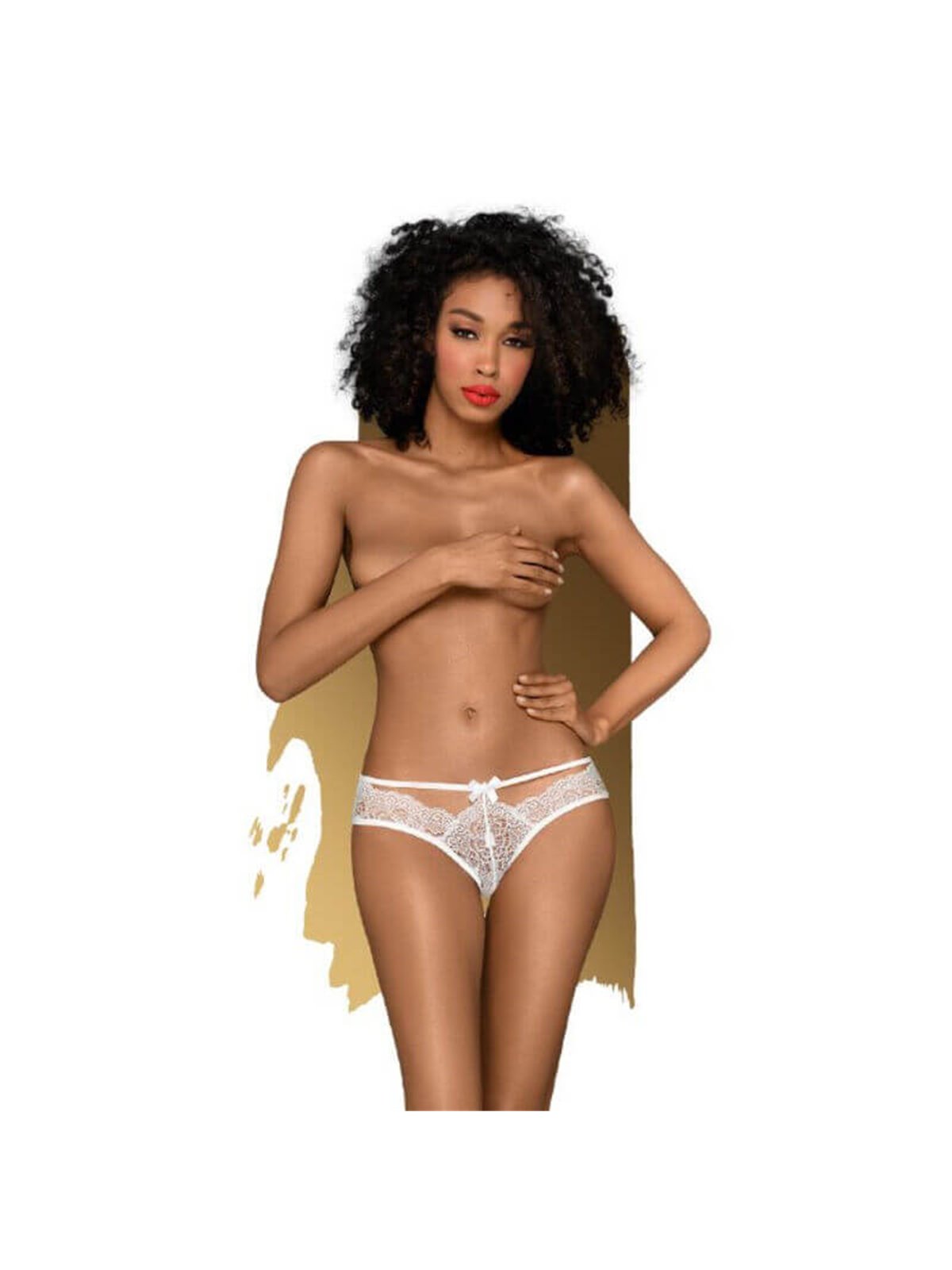 Penthouse - Adore Me Panties White L/XL