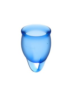 Satisfyer Feel Confident Menstrual Cup Dark Blue  15+20Ml