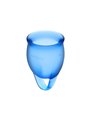 Satisfyer Feel Confident Menstrual Cup Dark Blue  15+20Ml