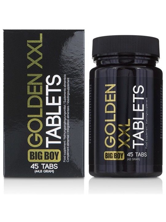 Cobeco Big Boy Golden XXL - Supplement for Sexual Organs 45 Capsules