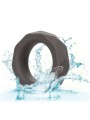 Calexotics Alpha Prolong Prismatic Ring - Anello Fallico in Silicone Grigio