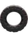 Calexotics Alpha Prolong Tread Ring - Anello Fallico in Silicone Nero