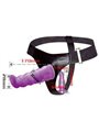 Baile - Lilac Female Anal and Vaginal Harness Gpoint 17 CM
