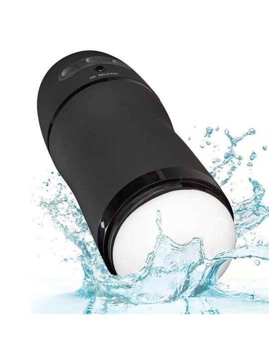 CalExotics Pulsar Stroker - Masturbatore per Uomo con Vibrazione e Aspirazione