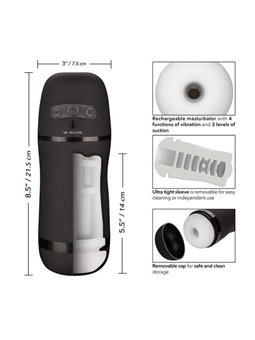 California Exotics - Optimum Power Stroker Vibrating and Suction Functions