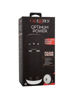 CalExotics Pulsar Stroker - Masturbatore per Uomo con Vibrazione e Aspirazione