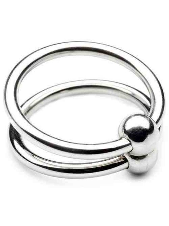 Metal Hard - Double Steel Ring 30Mm
