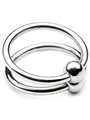 Metal Hard - Double Steel Ring 30Mm