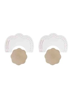 Bye-Bra - Copricapezzoli Volumizzanti in Seta - Coppa A/C Beige