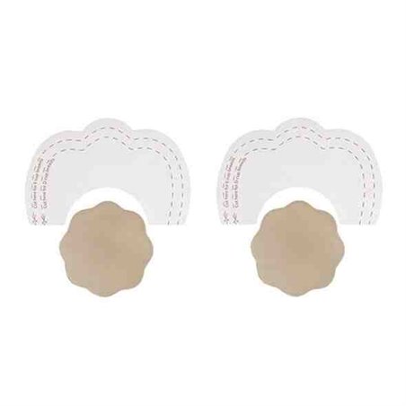 Bye-Bra - Copricapezzoli Volumizzanti in Silicone - Coppa A/C Beige