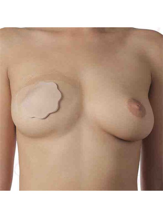 Bye-Bra - Copricapezzoli Volumizzanti in Silicone - Coppa A/C Beige