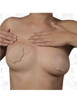Bye-Bra - Copricapezzoli Volumizzanti in Silicone - Coppa D/F Beige