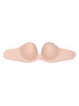 Bye-Bra Gala - Reggiseno Push-Up a Balconcino Adesivo e Riutilizzabile - Coppa C Beige