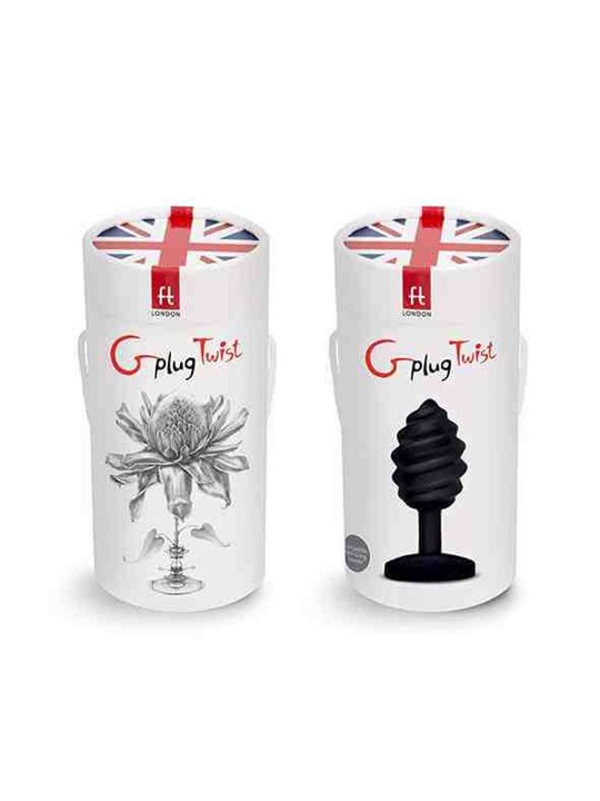 Gvibe - Plug Anale Nero Vibrante Gplug Twist