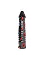 All Black - Dildo Anale Vaginale Nero in PVC 26 CM
