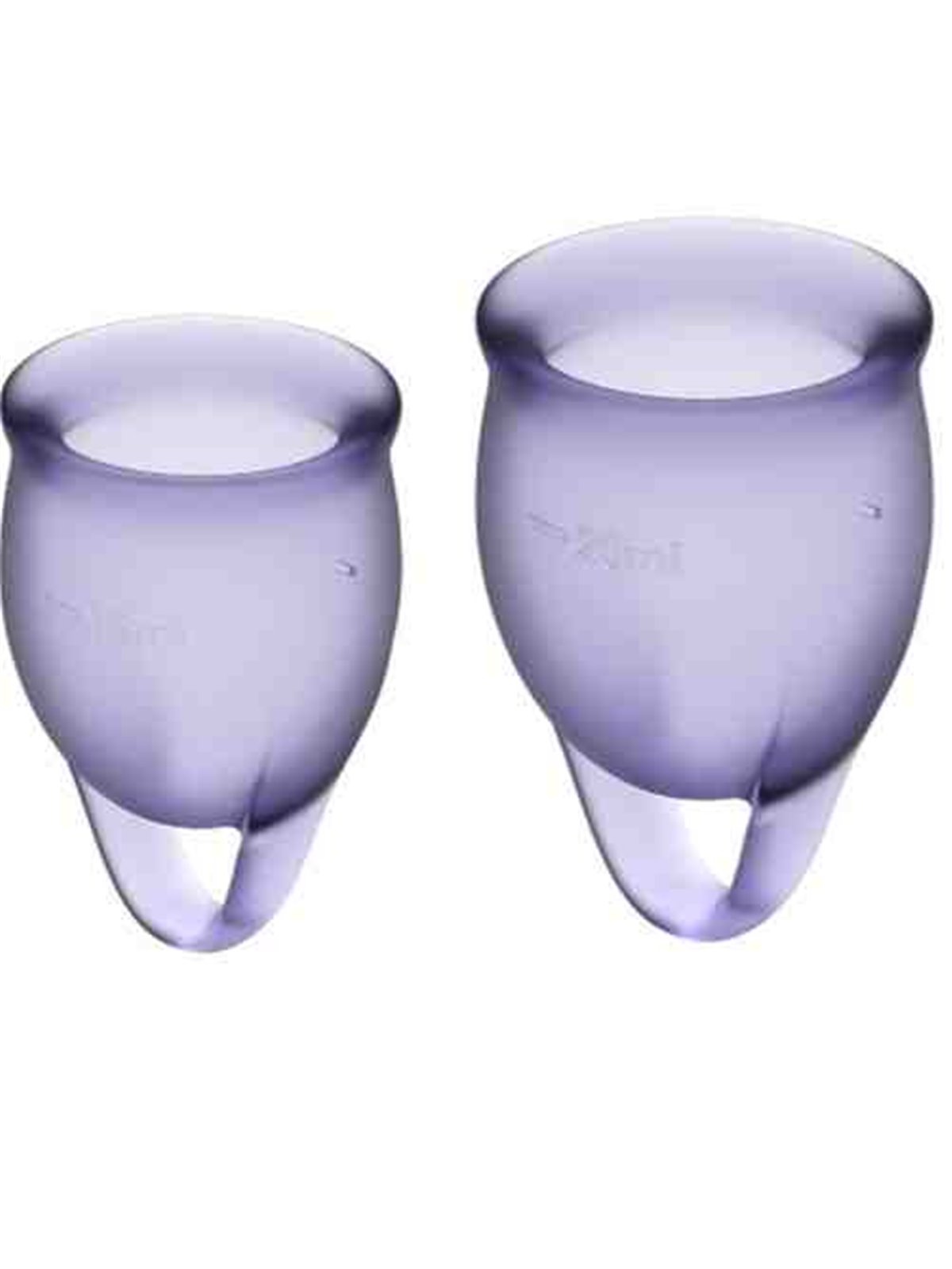 Satisfyer - Feel Confident Menstrual Cup Purple 15 + 20 ML