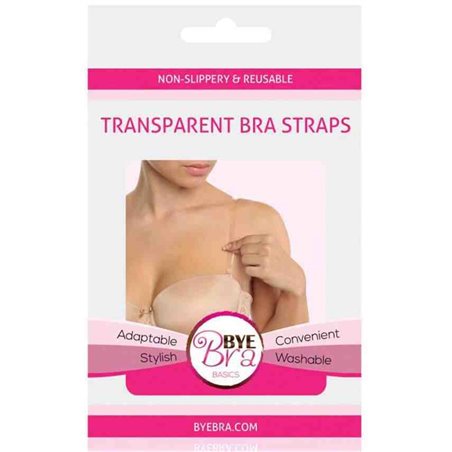 Bye-Bra Accessories - Spalline Reggiseno Trasparenti 15 MM