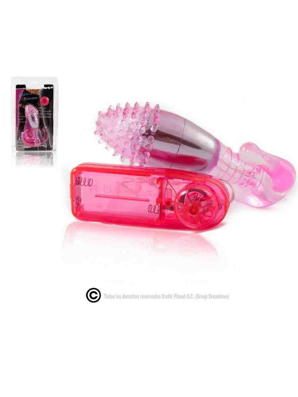 Baile - Stimolatore Vaginale e Anale con Vibrazione Colore Rosa