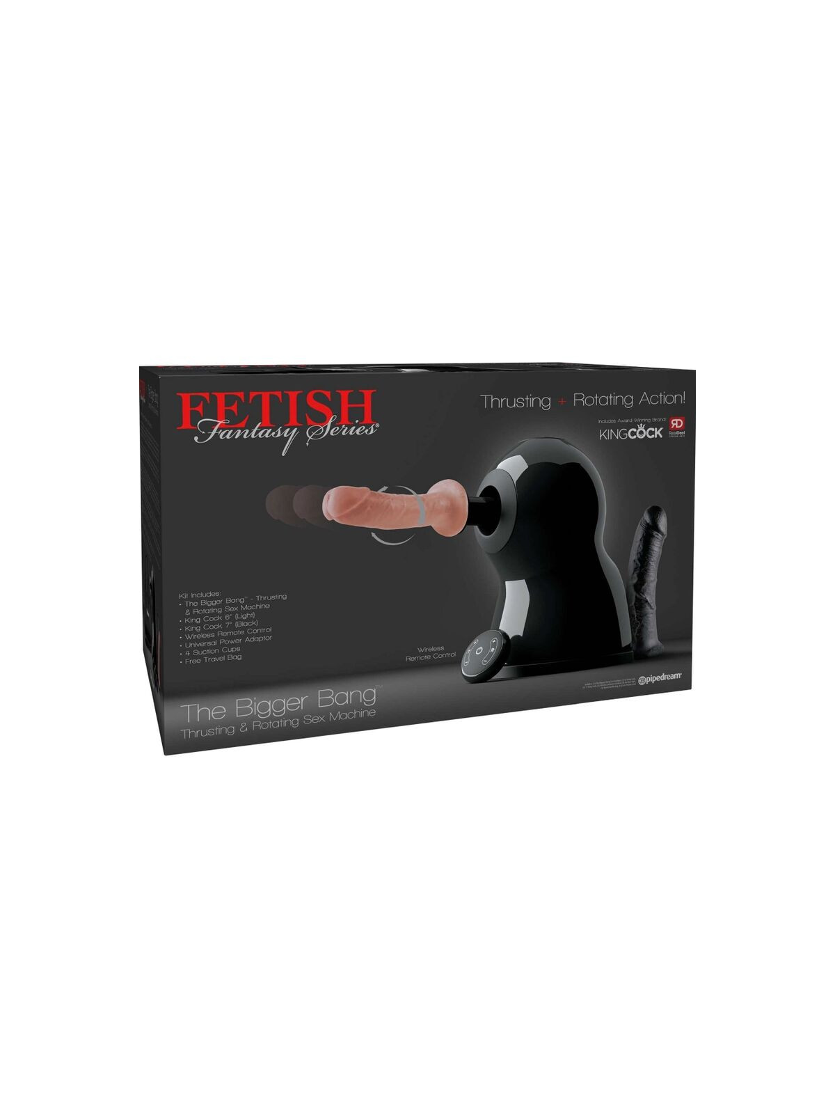 Fetish Fantasy Series - Sex Machine Bigger Bang Rotation and Push