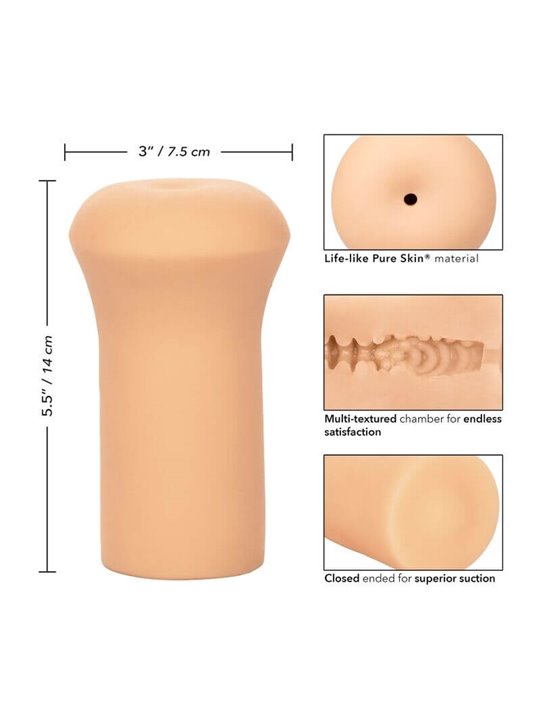 CalExotics Boundless Stroker - Masturbatore Ano Realistico in Silicone