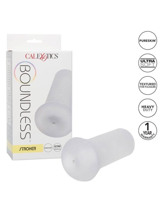 CalExotics Boundless Stroker - Masturbatore Ano Realistico - Trasparente