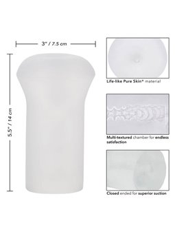 CalExotics Boundless Stroker - Masturbatore Ano Realistico - Trasparente