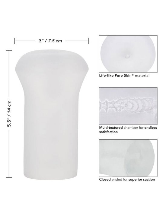 CalExotics Boundless Stroker - Masturbatore Ano Realistico - Trasparente
