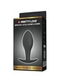 Pretty Love - Anal Plug Silicone Anchor 8.5 CM Black