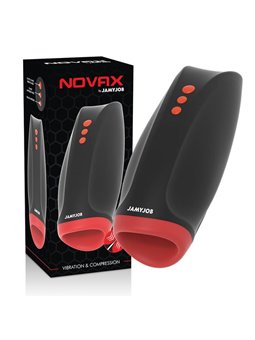 Jamyjob Novax Masturbator With Vibration And Compression