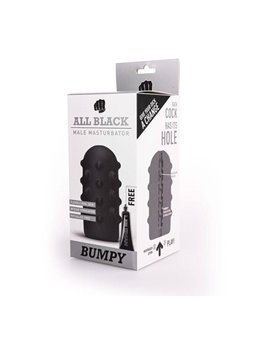 All Black Bumpy - Masturbatore Uomo
