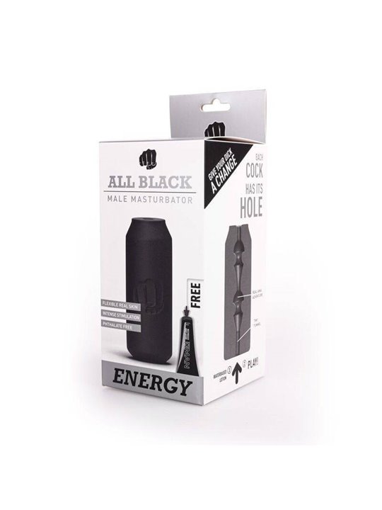 All Black Energy - Masturbatore Uomo