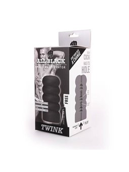 All Black Twink - Masturbatore Uomo