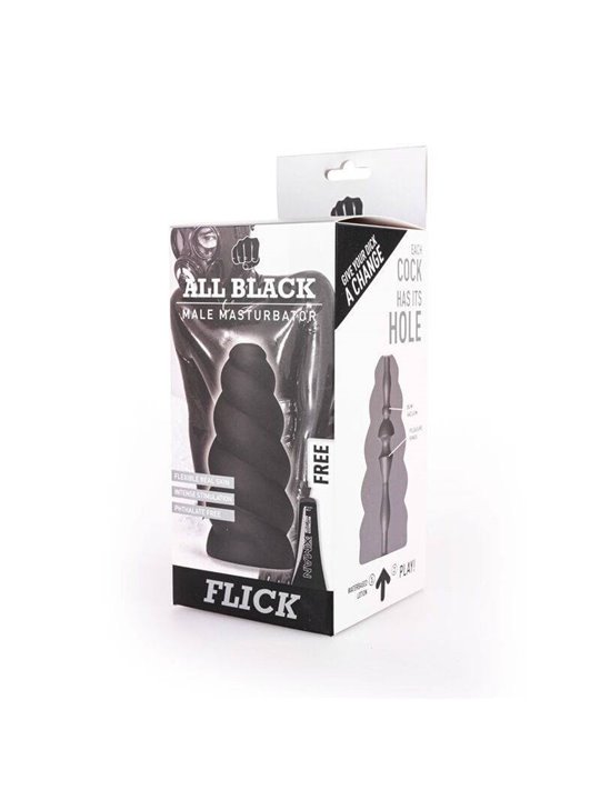 All Black - Masturbator Flick