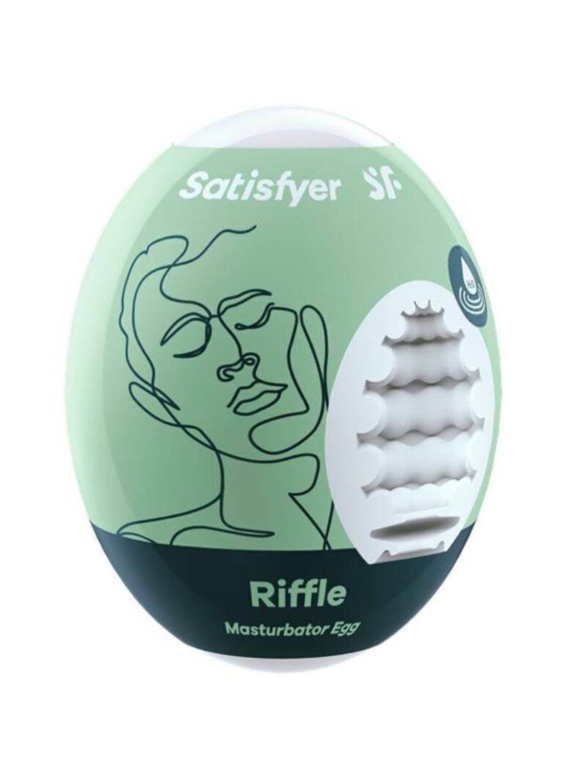 Satisfyer - Riffle Masturbator Egg