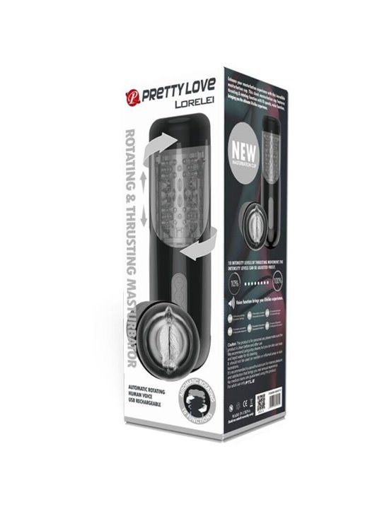Pretty Love Multifunction Rechargeable Masturbator Lorelei