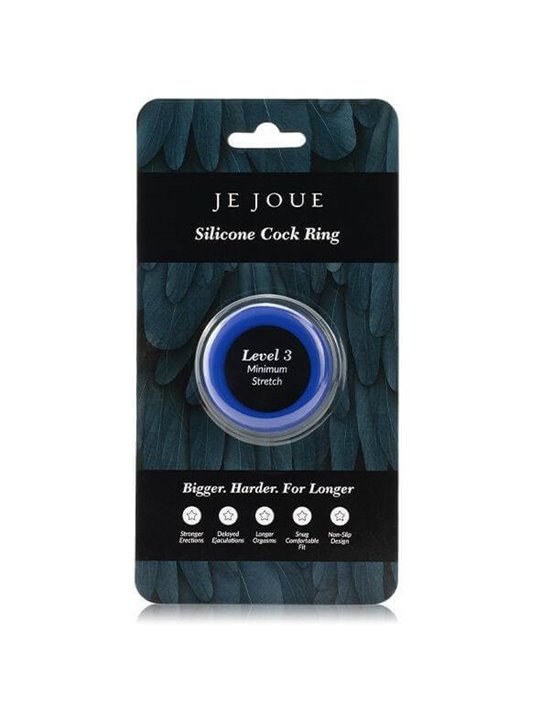 Je Joue - Blue Silicone Ring - Minimum Strangulation