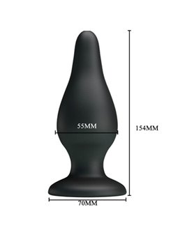 Pretty Love Bottom - Plug Ergonomico in Silicone 15,4 CM