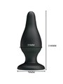 Pretty Love Bottom - Plug Ergonomico in Silicone 15,4 CM