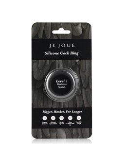 Je Joue - Maximum Stretch Silicone Cock Ring - Black