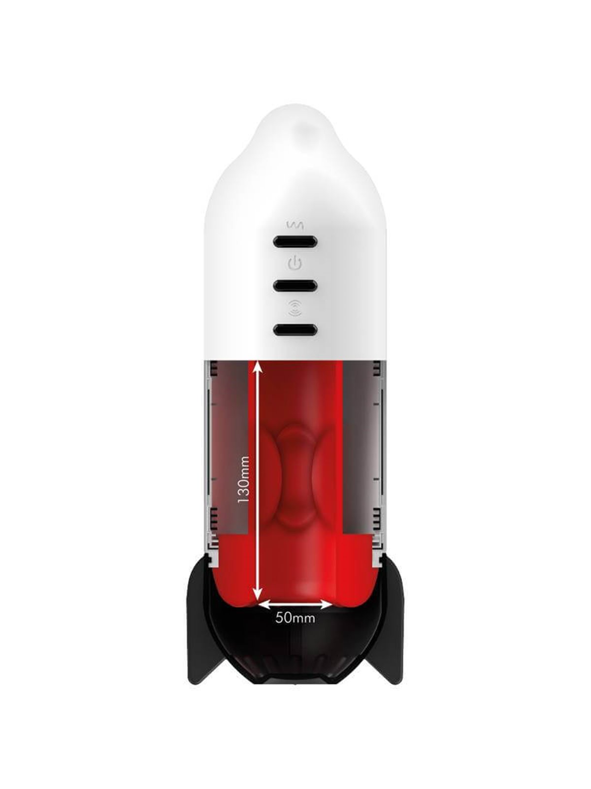 Jamyjob - Rocket Masturbator Soft Compression Tech and Vibration